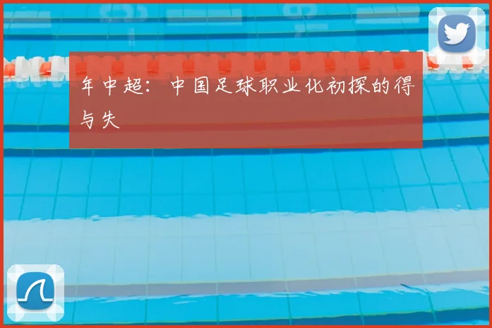 年中超：中国足球职业化初探的得与失